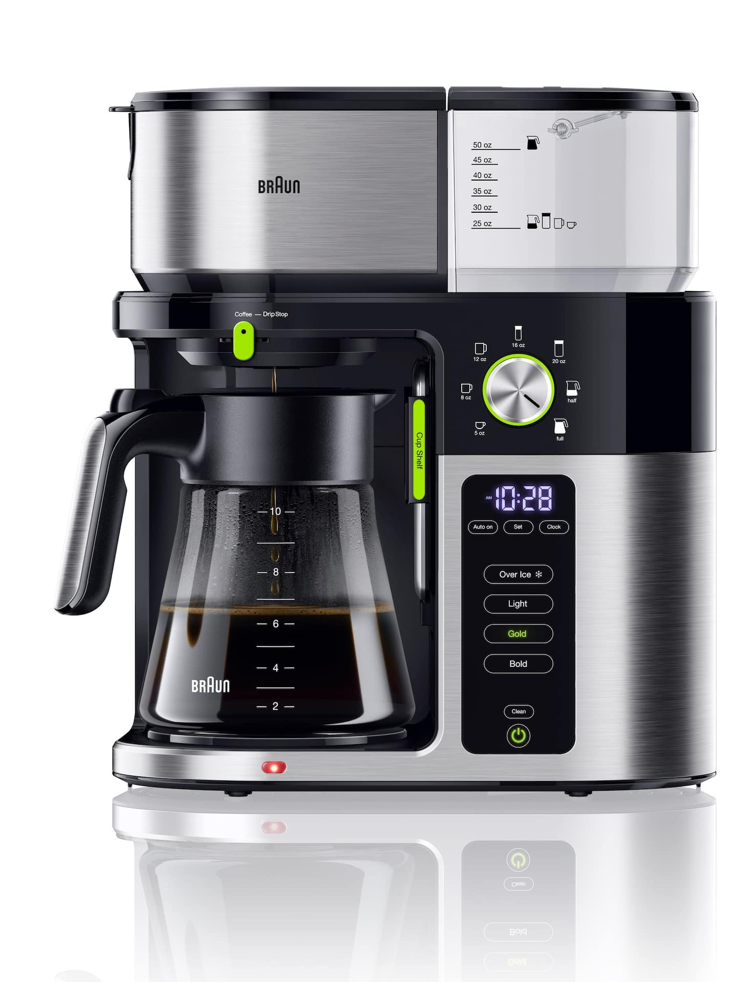 Braun SCA Certified Multiserve Coffee Maker w/ Glass Carafe