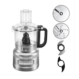 KitchenAid® Food Processor Plus Contour Silver, 7 Cups Front_Elevated