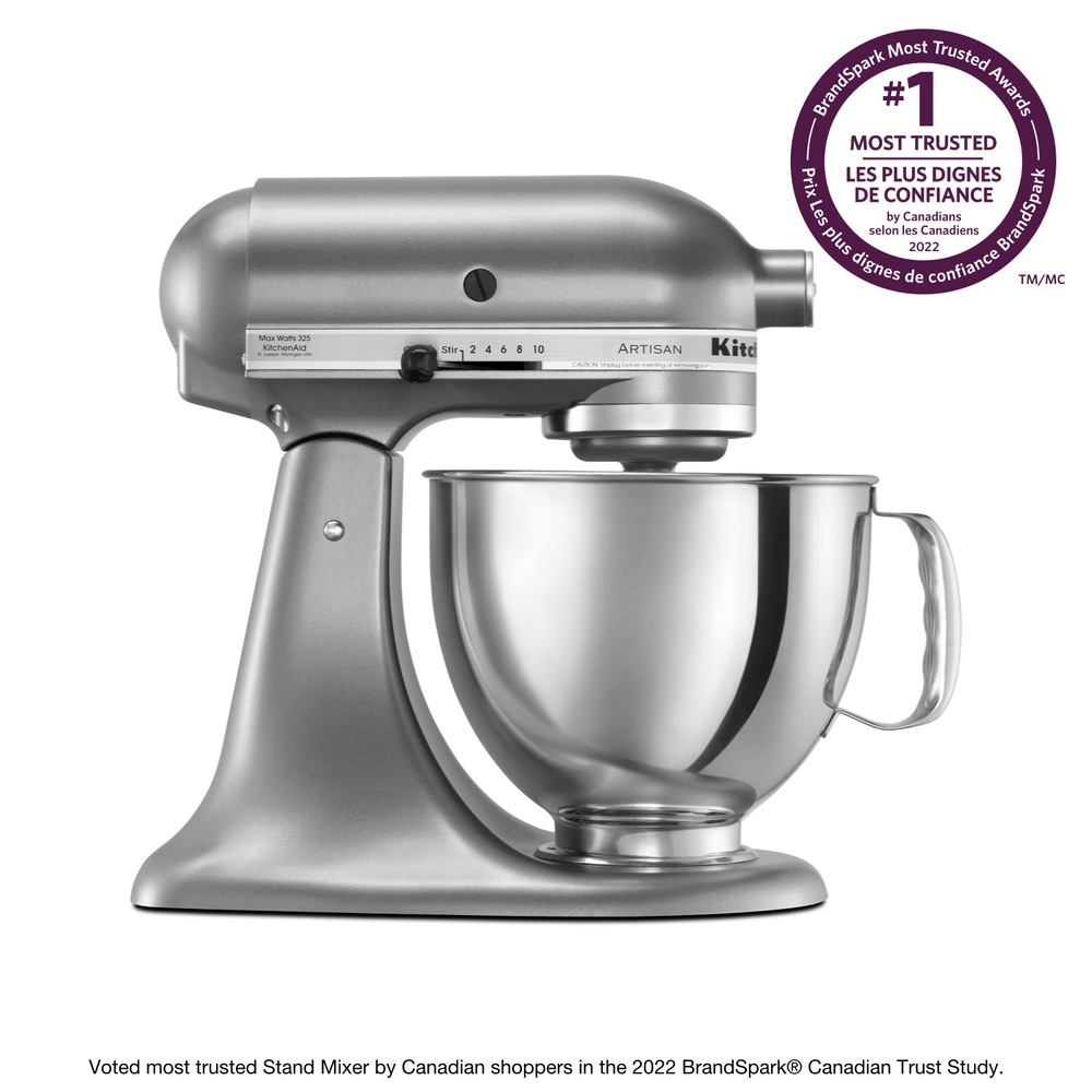 KitchenAid® Artisan® Series TiltHead Stand Mixer w/ 10 Speeds, Contour