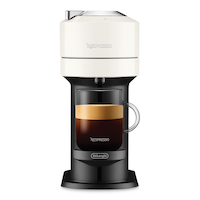 Nespresso Vertuo Next Coffee & Espresso Machine by DeLonghi, White Front_Flat