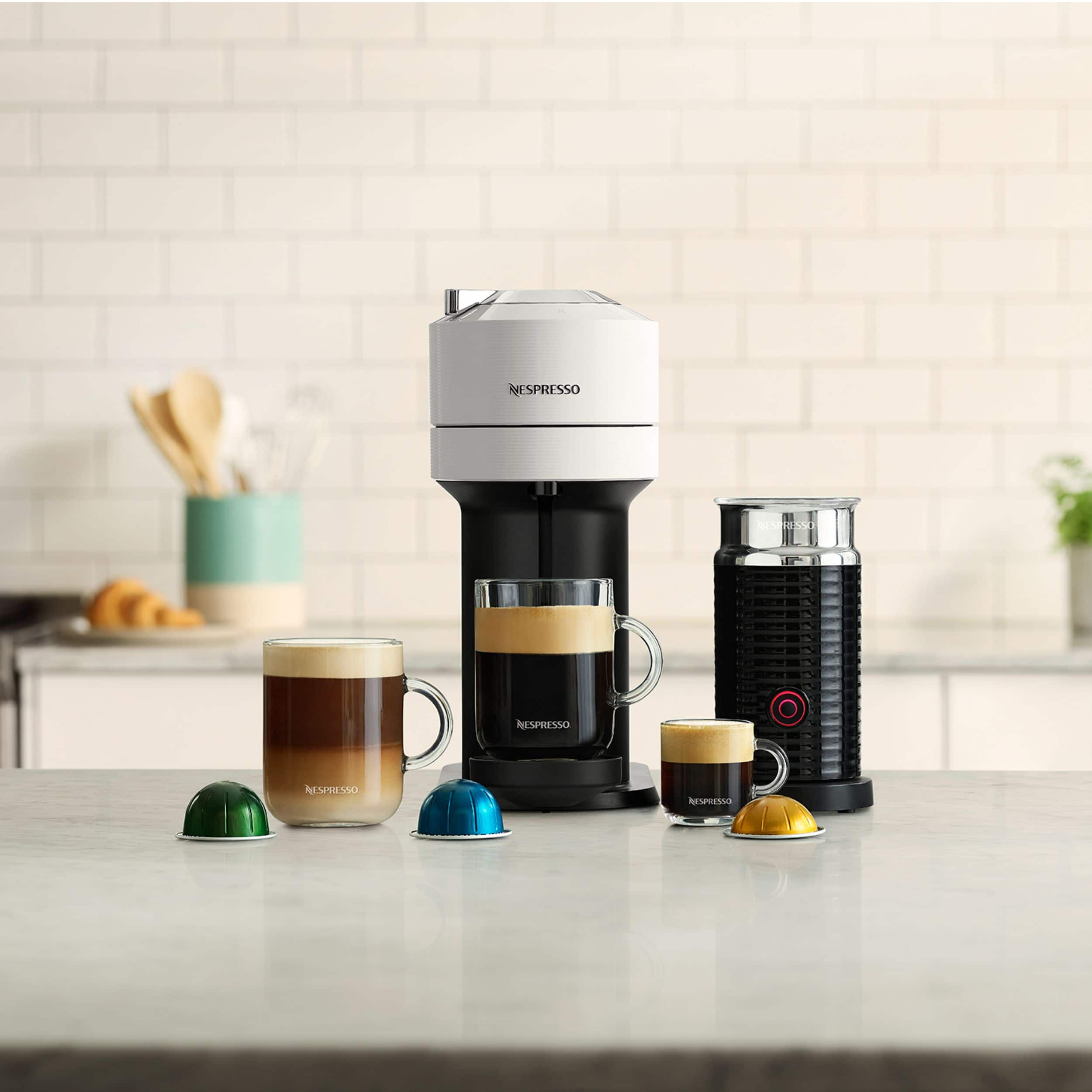 Nespresso Vertuo Next Coffee Espresso Machine Bundle by DeLonghi