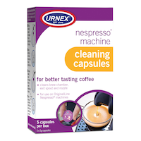 Urnex Nespresso Machine Cleaning Capsules, 5-pk Front_Angled_Right