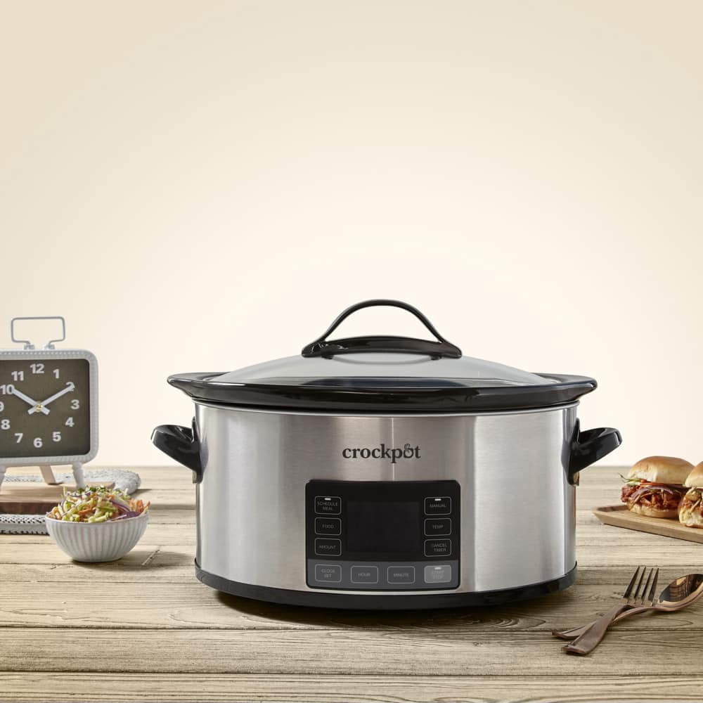 crock pot 6qt mytime slow cooker