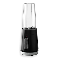 Heritage Personal Blender w/ 2 Travel Jars, Black, 828-mL Front_Angled_Left