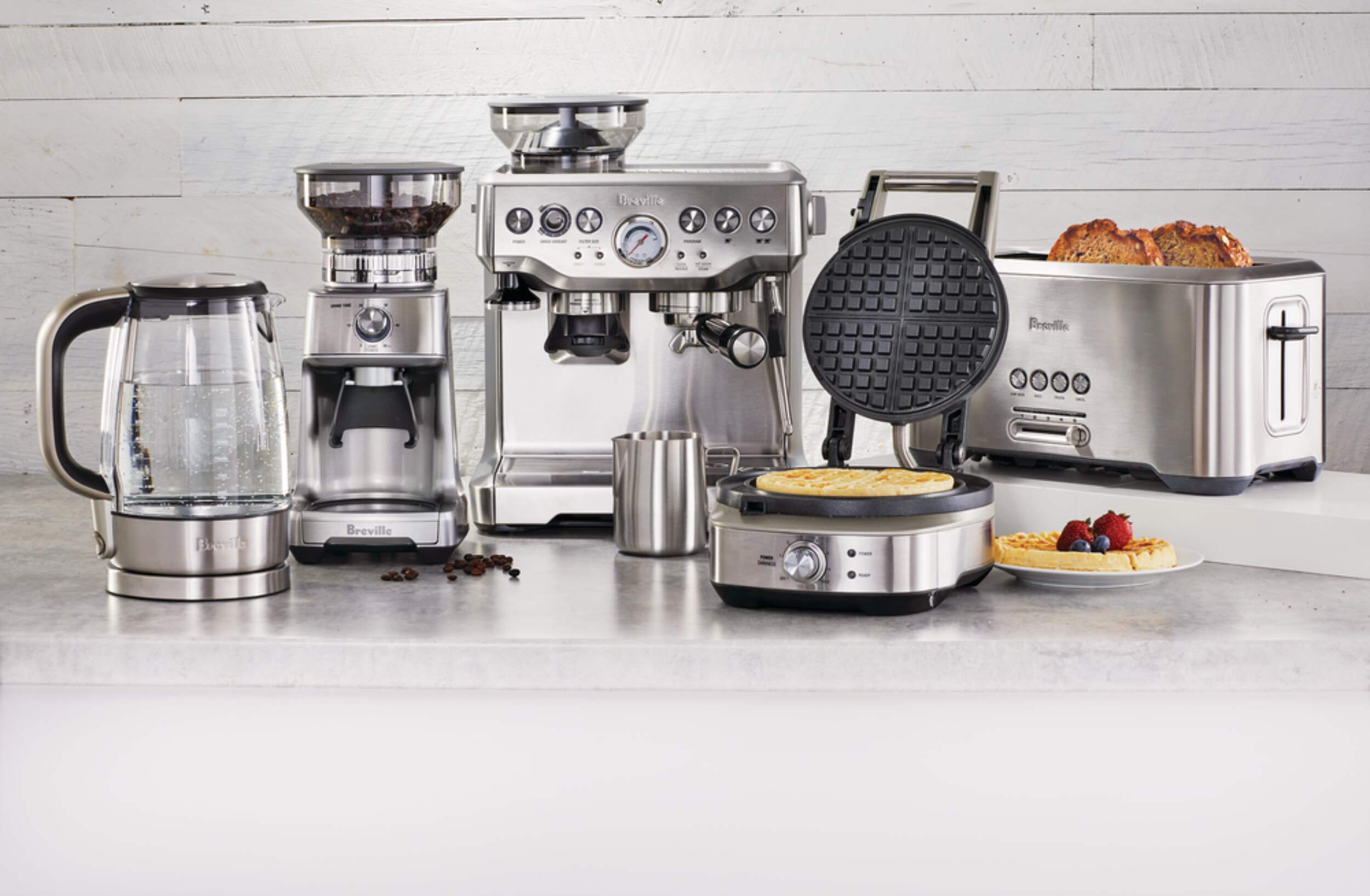 Breville ‘A Bit More’® 4Slice Toaster, Brushed Stainless Steel