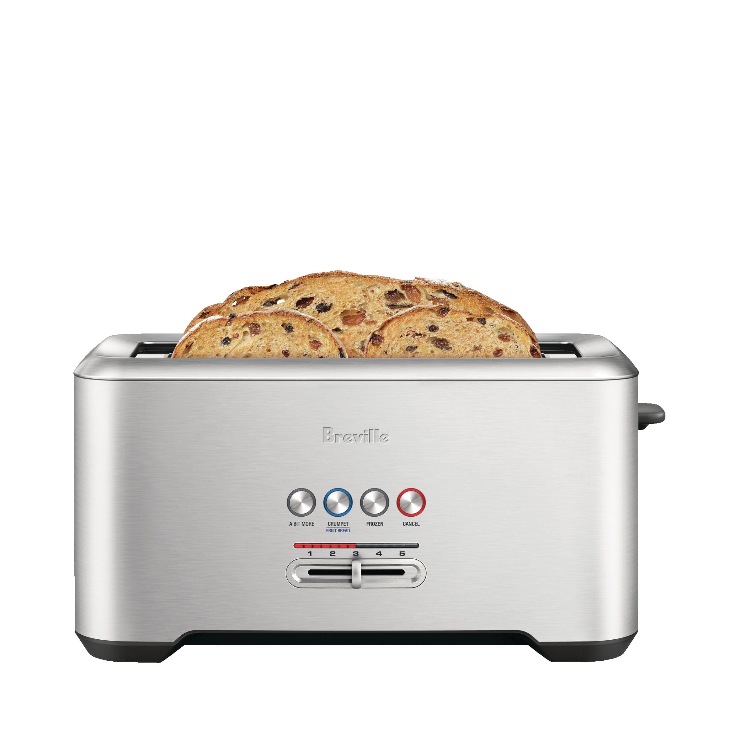 Breville A Bit More 4 Slice Toaster Brushed Stainless Steel