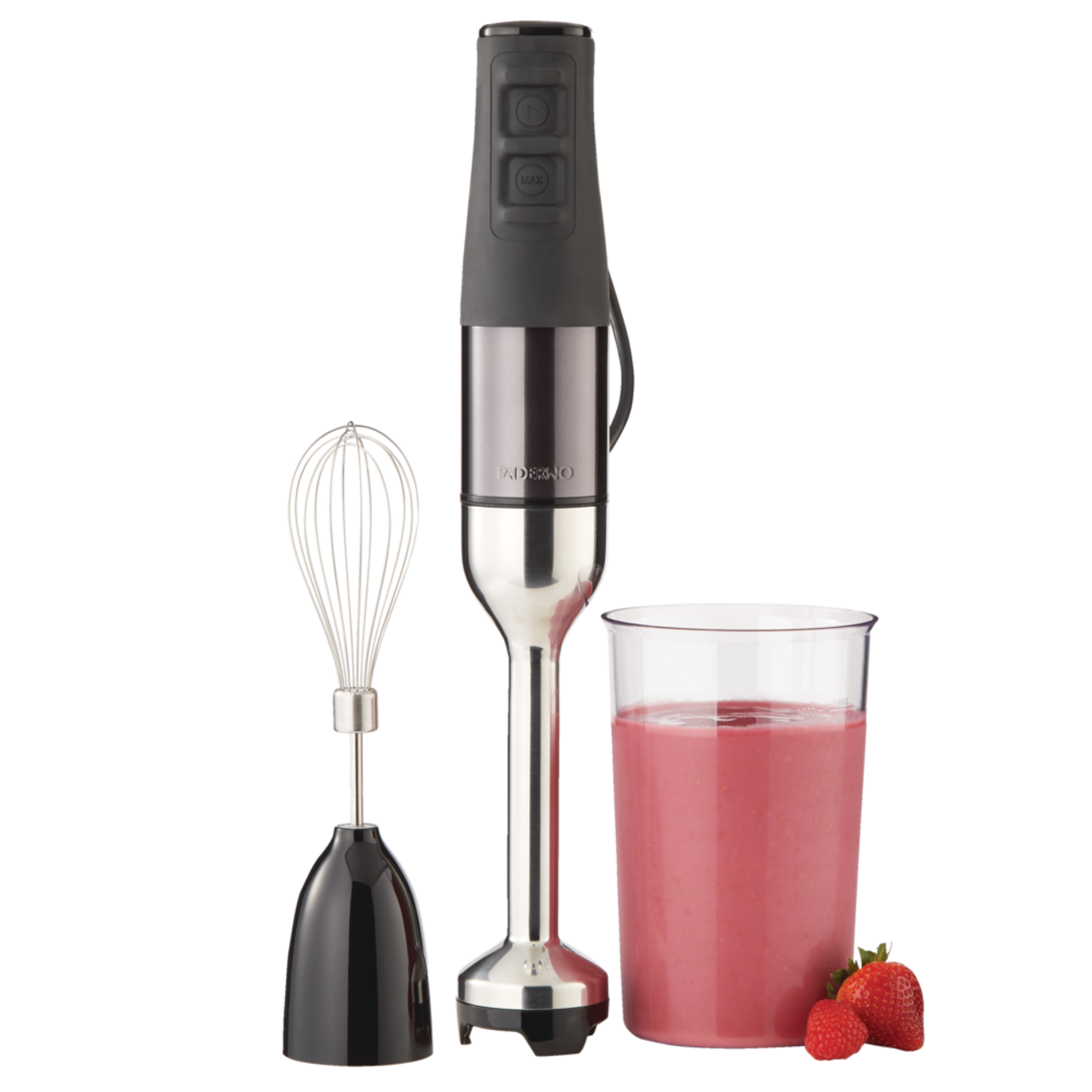 Electric Hand Blender Stainless Steel Blade Immersion Corded Mini