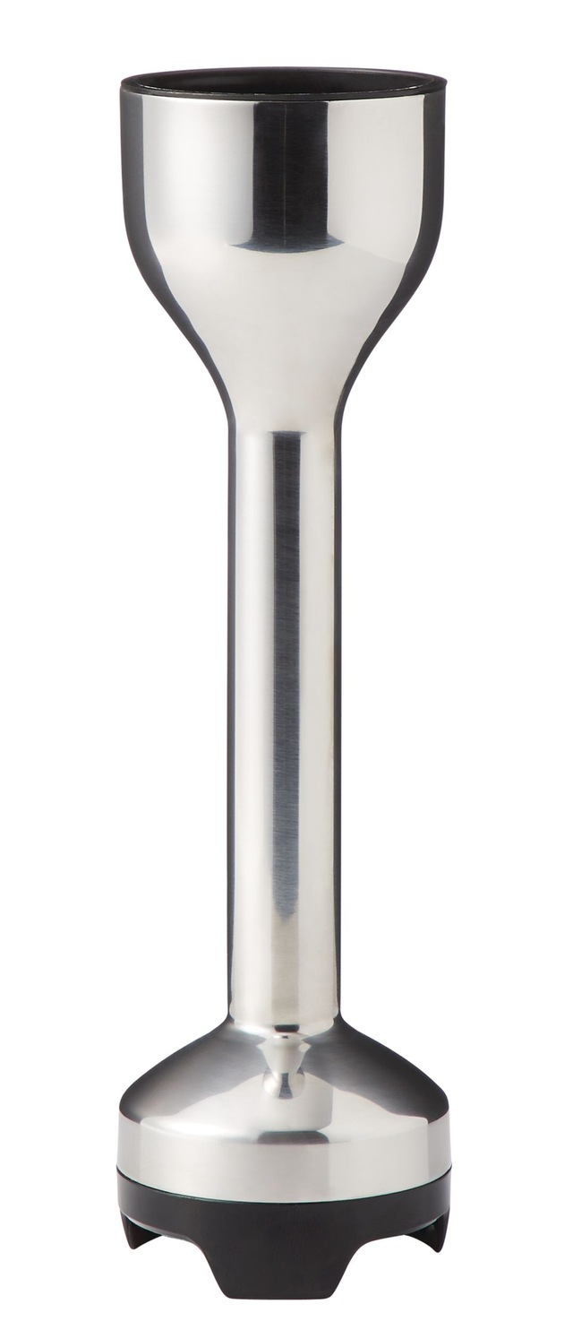 PADERNO 2Speed Corded Hand Blender w/ Vortex Blade, Black Stainless
