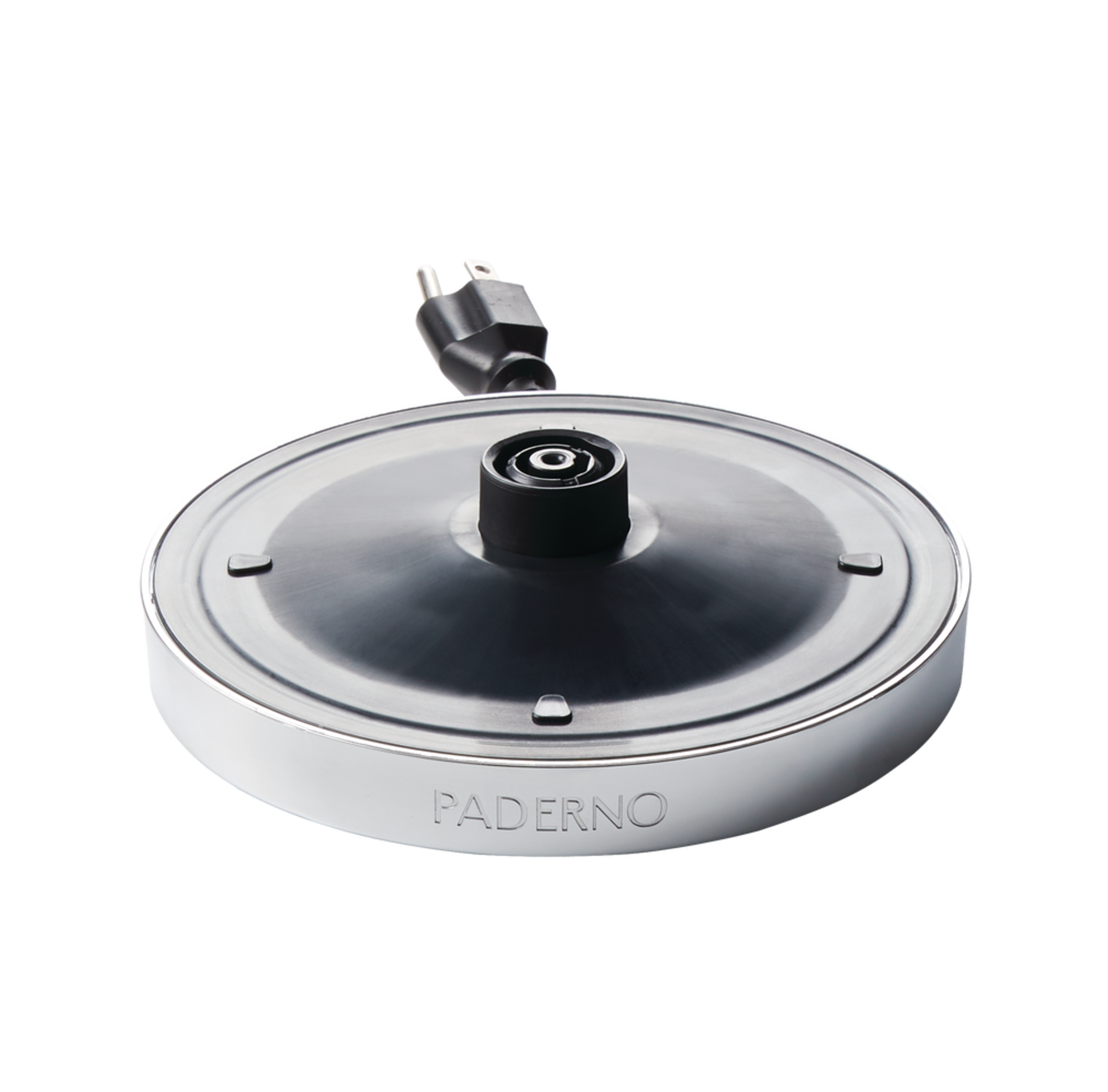 PADERNO Cordless Electric Kettle w/ Auto Shut Off, Black Stainless