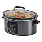 Best Buy: KitchenAid KitchenAid® 6-Quart Slow Cooker with Solid Glass Lid  KSC6223 Stainless-Steel KSC6223SS