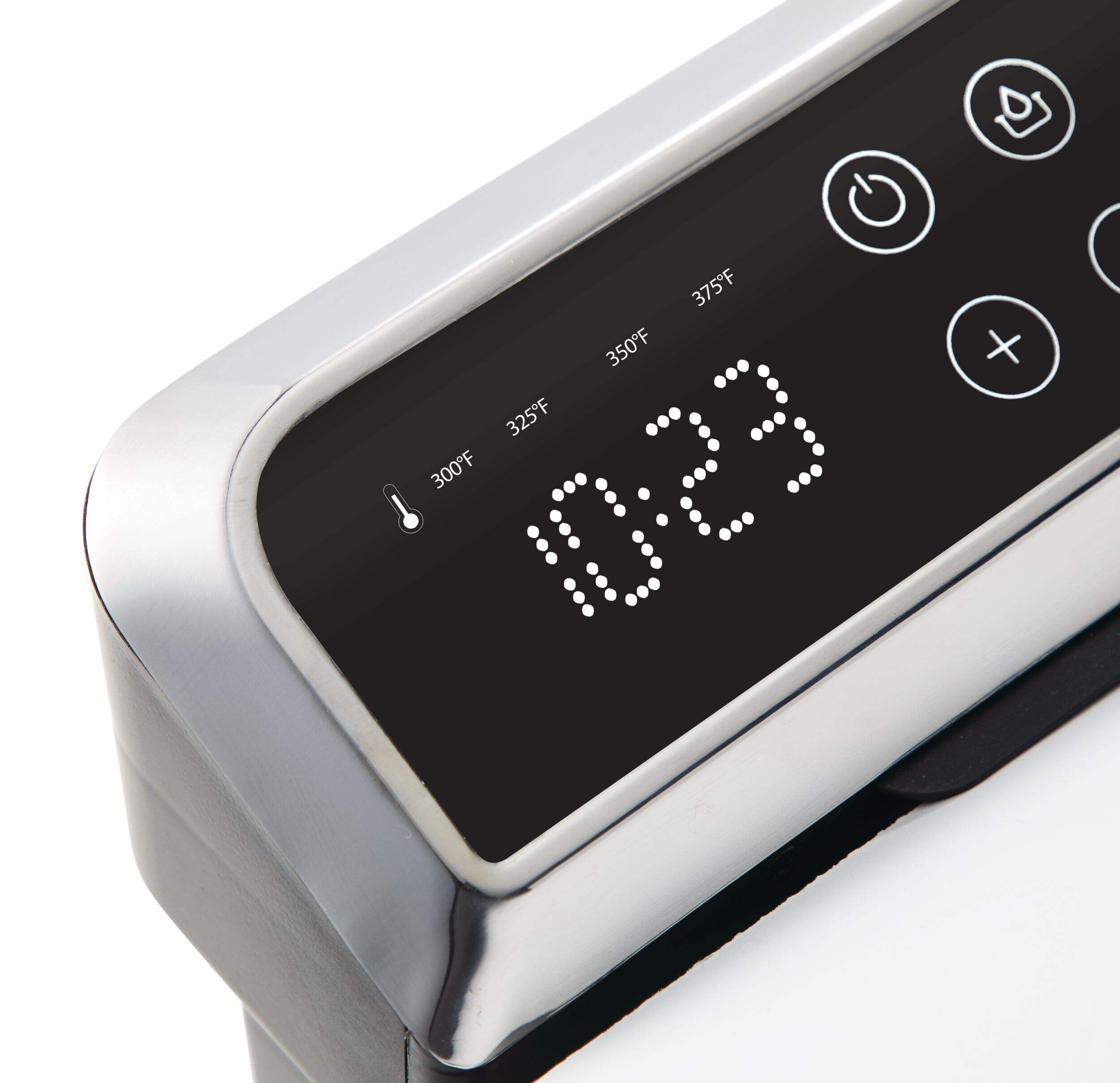 Friteuse à vidange automatique PADERNO avec affichage numérique et filtre à huile, acier