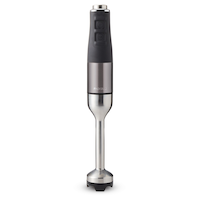 PADERNO Vortex Blade Variable Speed Immersion Blender, Black/Stainless Steel