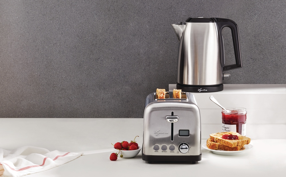 Lagostina Prima Digital Toaster w/ 6 Settings, Stainless Steel, 2