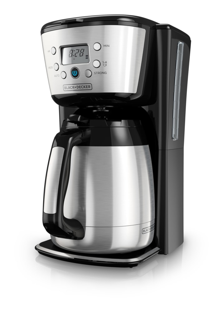 Black & Decker Programmable Coffee Maker w/ Thermal Carafe, Stainless