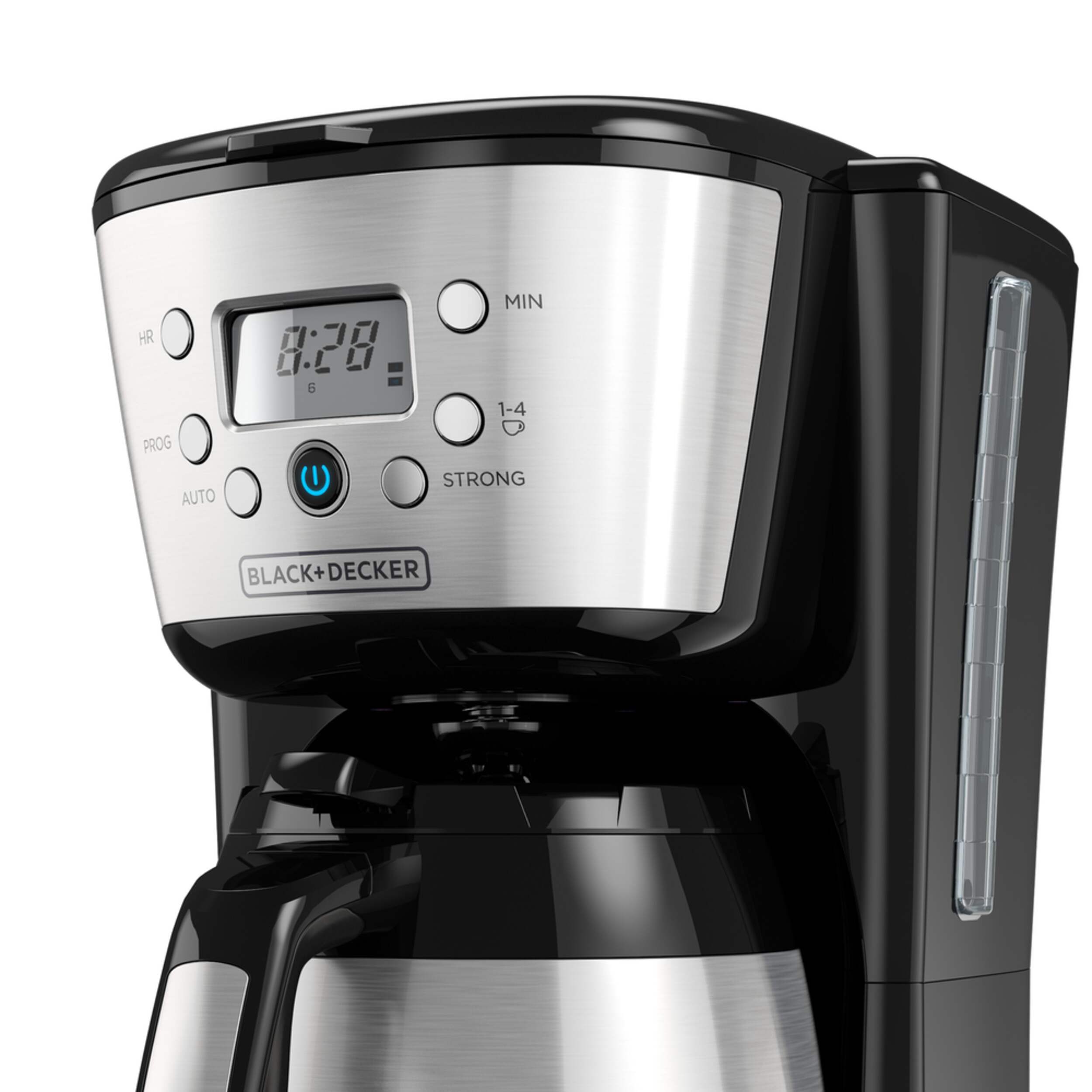 Programmable Coffee Maker With Thermal Carafe Black & Decker Programmable Coffee Maker w/ Thermal Carafe, Stainless