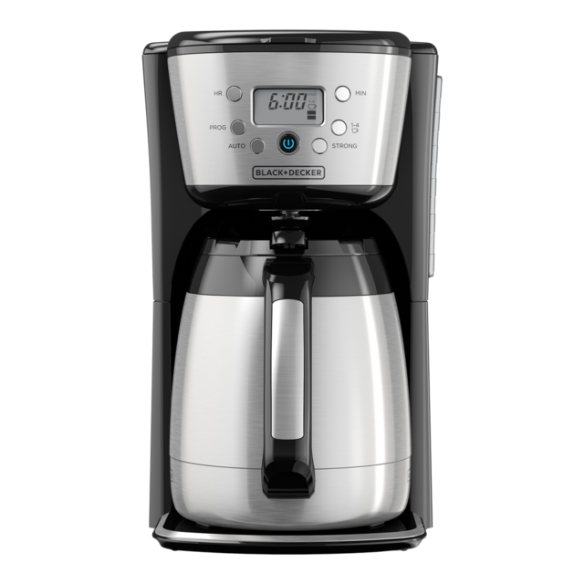 Black & Decker Programmable Coffee Maker w/ Thermal Carafe, Stainless