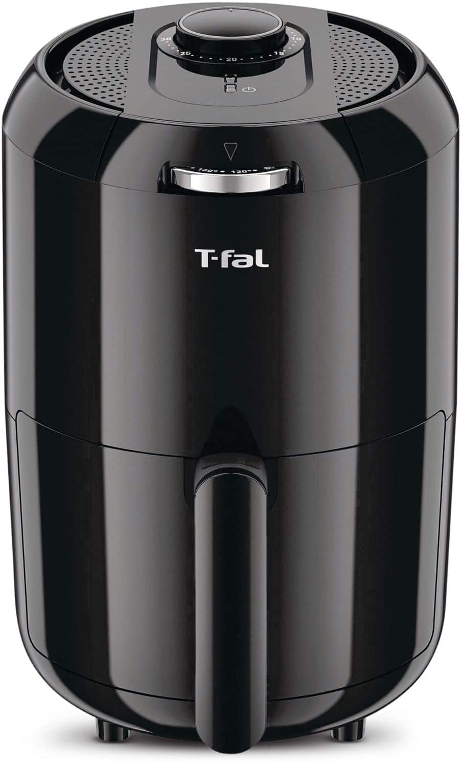 T-FAL Easy Fry Compact Duo Precision 1.6 Liter Air Fryer, Black