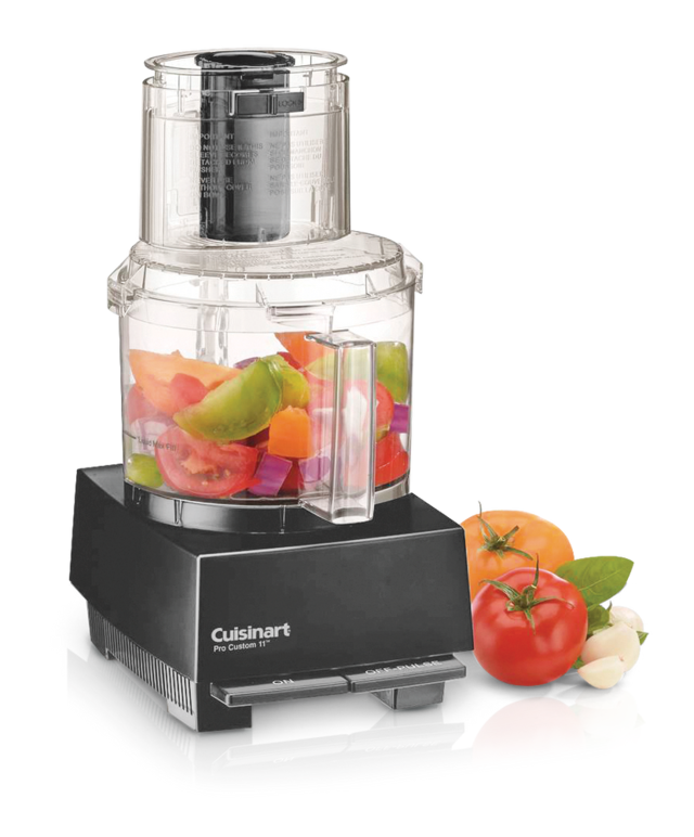 Cuisinart® Pro Custom 11 Food Processor w/ Recipe Book, Black, 11 Cups