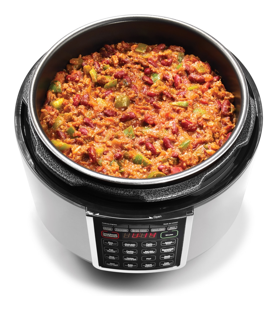 Starfrit Electric Pressure Cooker w/ 16 Preset Functions, Stainless