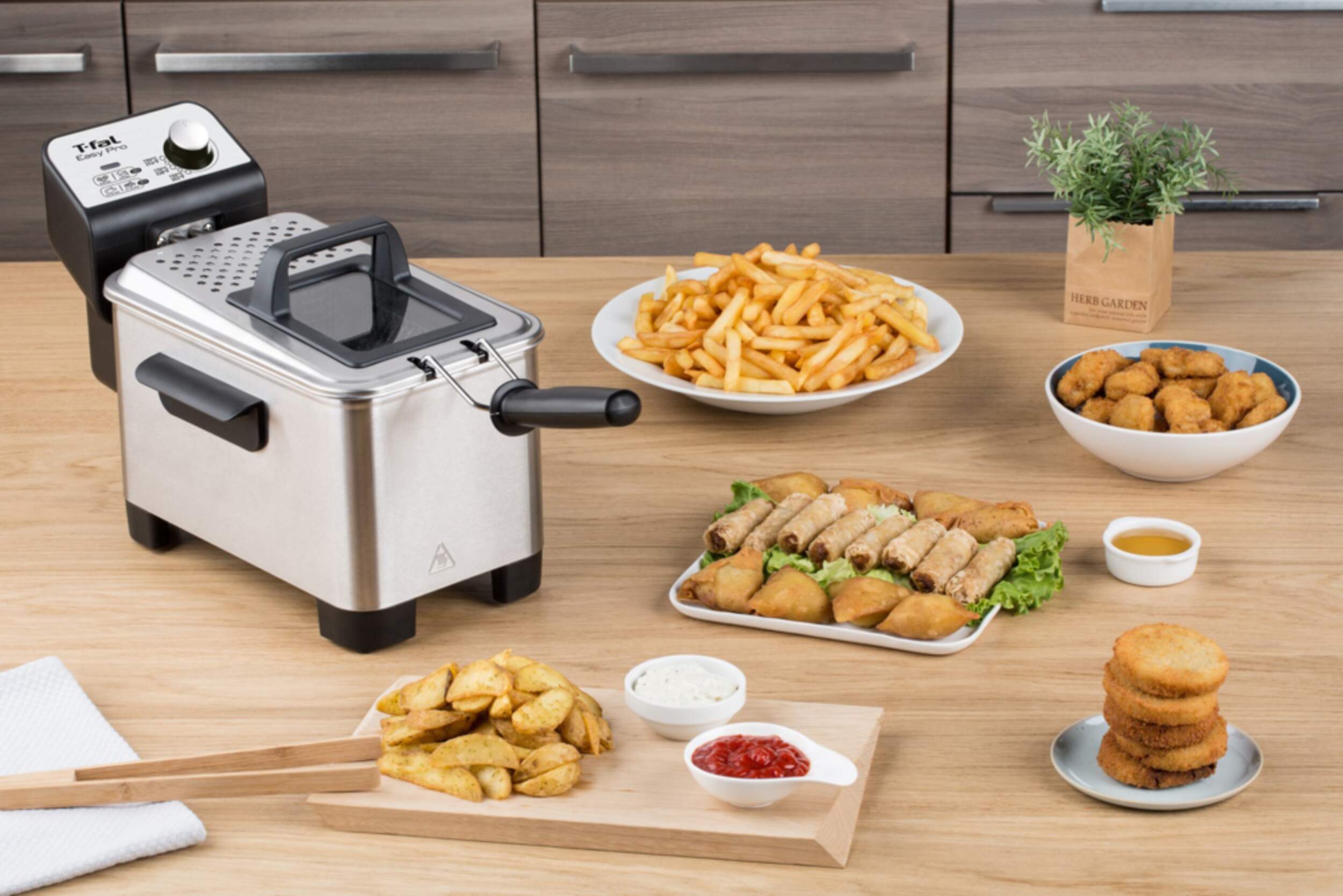 Tfal Easy Pro Deep Fryer, Stainless Steel, 3L Canadian Tire