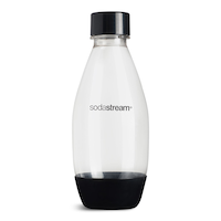 SodaStream Fuse Carbonating Bottles, BPA-Free, Black, 0.5L, 2-pk Front_Flat