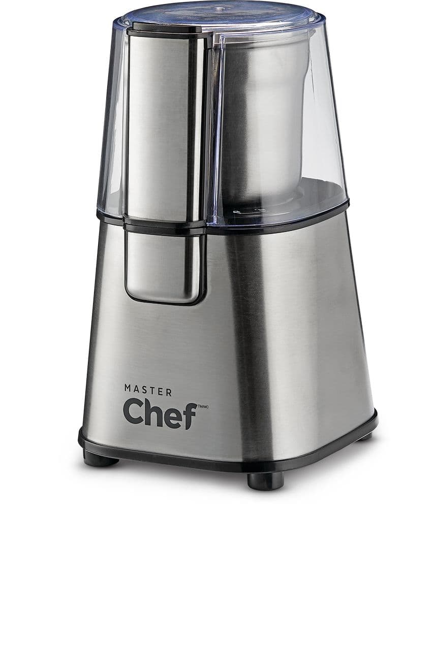 MASTER CHEF Elite Coffee Grinder Spice Grinder Stainless Steel 12 Cups Canadian Tire