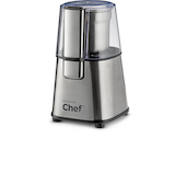 MASTER CHEF Elite Coffee Grinder/Spice Grinder, Stainless Steel, 12 Cups Front_Angled_Left