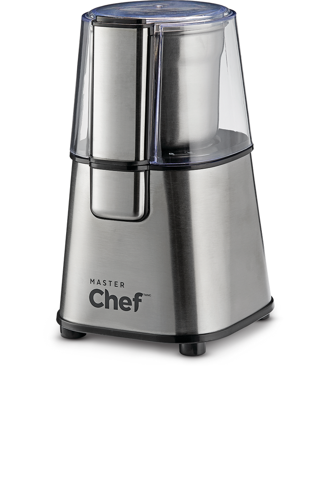 MASTER CHEF Elite Coffee Grinder/Spice Grinder, Stainless Steel, 12