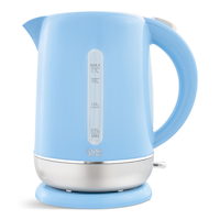 Dash Cordless Electric Kettle w/ LED Indicator Switch, Blue, 1.7-L Side_Left