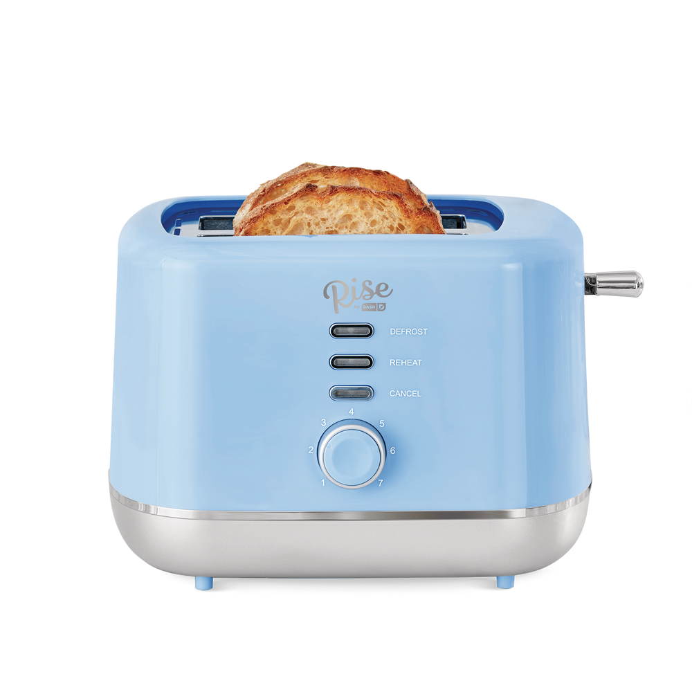 Dash Compact Toaster w/ 7 Settings, Blue, 2-Slices | Canadian Tire