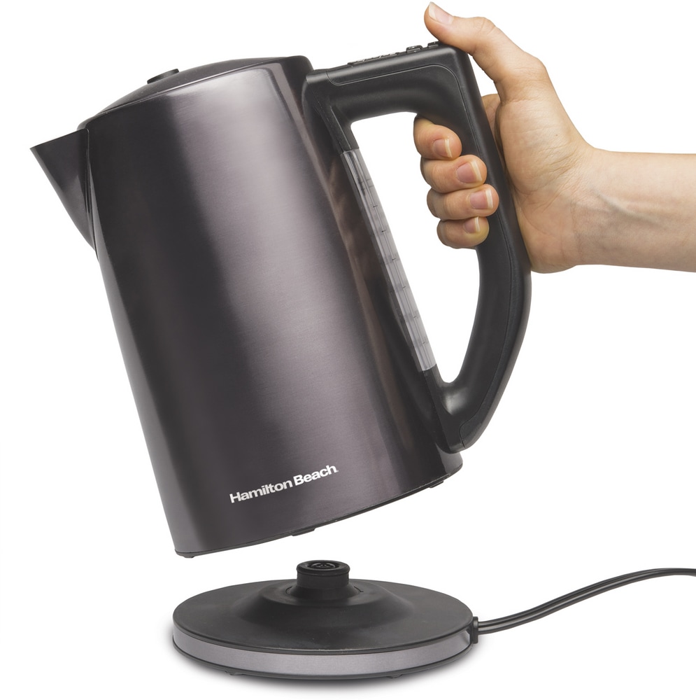Hamilton Beach Elite Cordless Electric Kettle w/ Auto Shut Off & Blue