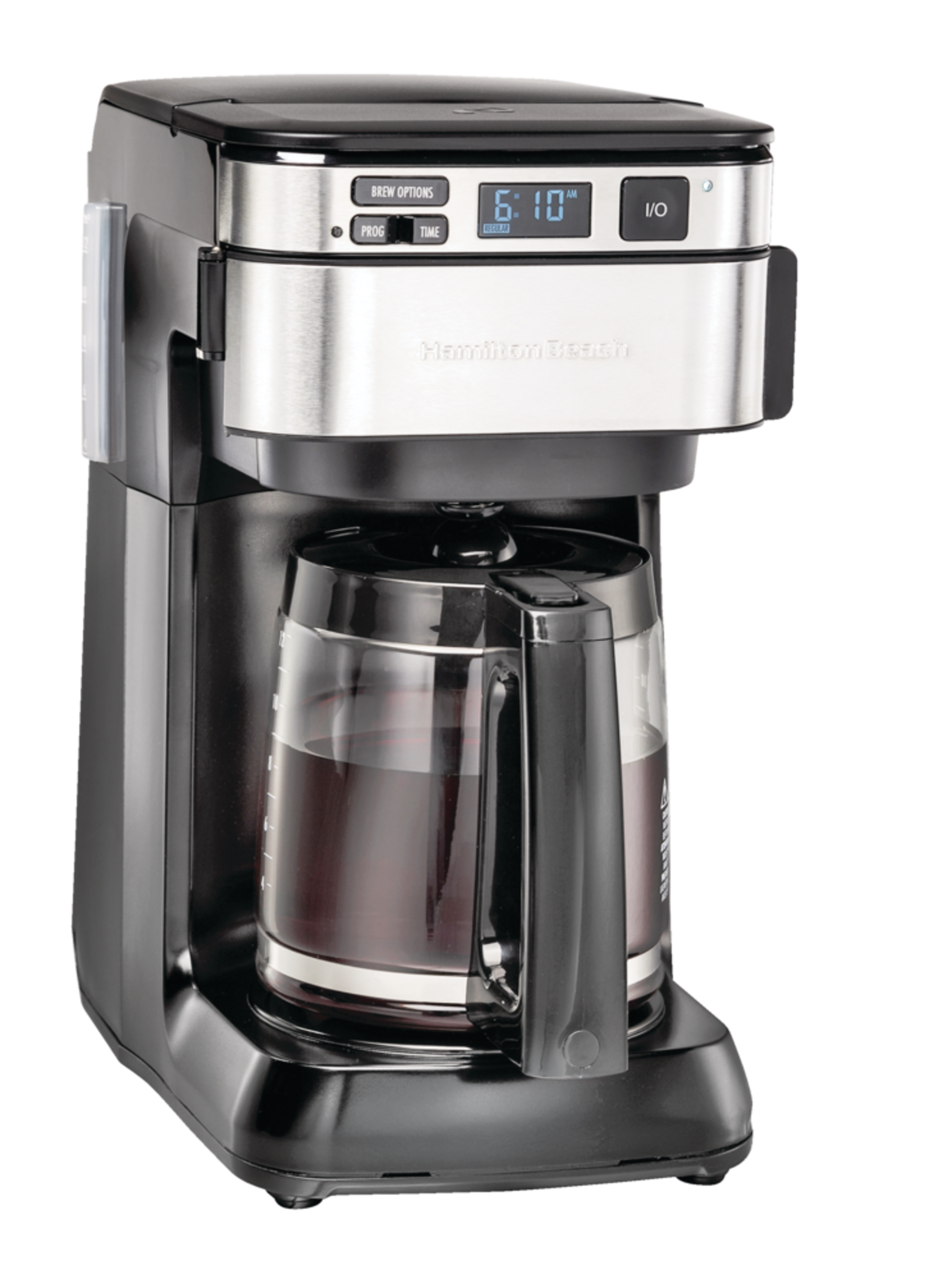 Hamilton Beach Programmable Easy Acess Coffee Maker, 12-Cup Front_Angled_Right