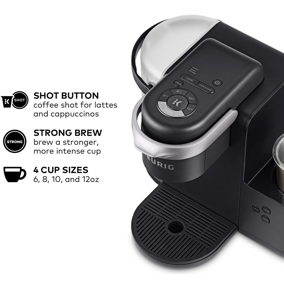 Keurig® KCafe™ Single Serve Coffee, Latte & Cappuccino Maker w/ Milk