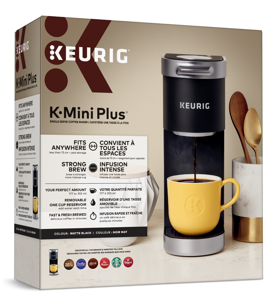Keurig® K-Mini Plus™ Single Serve Coffee Maker, Matte Black Canadian Tire