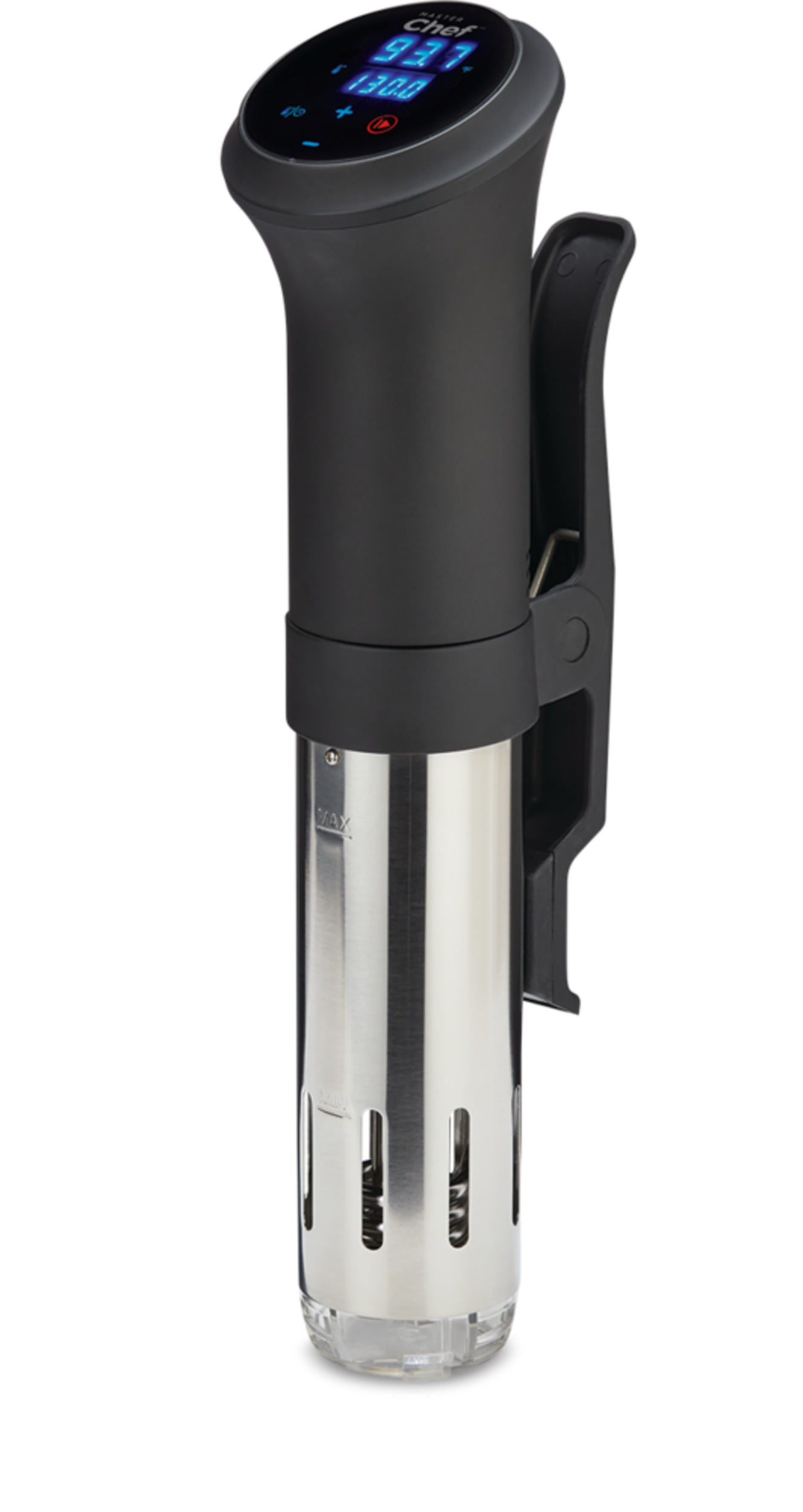 MASTER Chef Digital Sous Vide, Black Front_Three_Fourths_Angled_Left