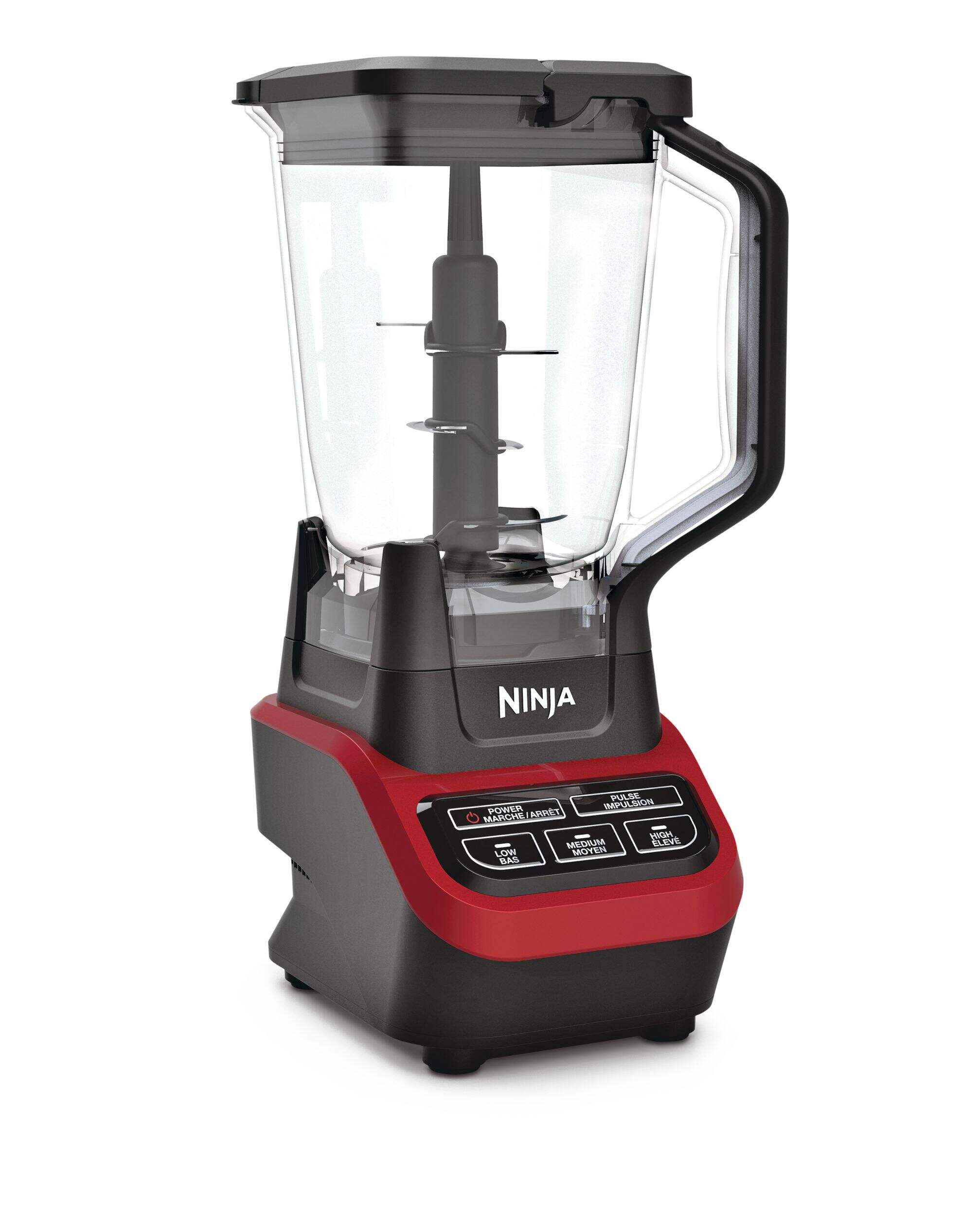 Ninja® Professional Blender, Pearlized Red Front_Angled_Right