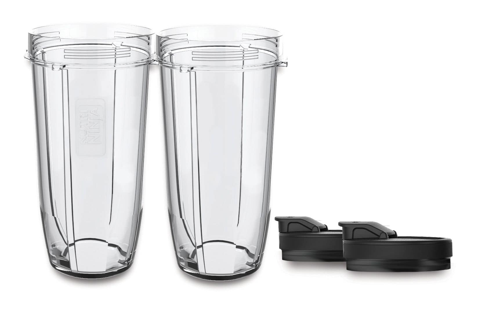 Nutri Ninja 24-Ounce BPA-Free Tritan Cup with Spout Lid for Nutri Ninja  Blenders (XSK2424) 2-Pack