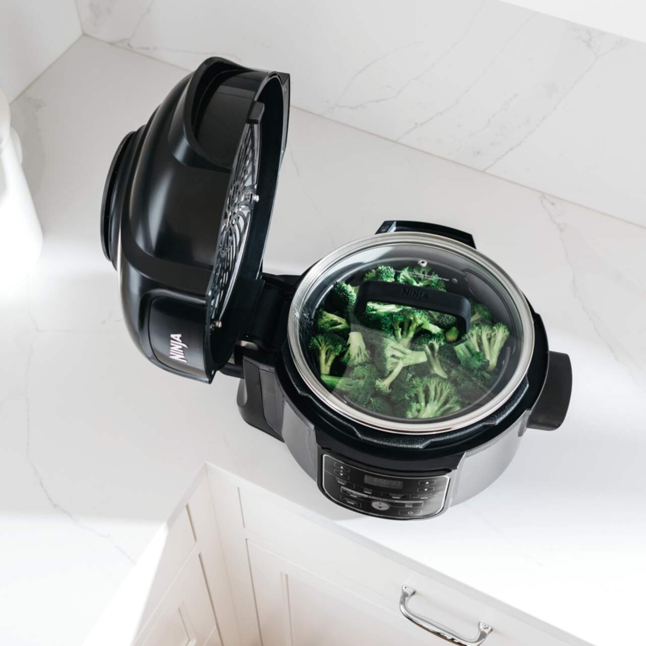 Ninja Foodi 5qt 7-in-1 Compact Pressure Cooker & Air Fryer OP101BRN, Color:  Black - JCPenney