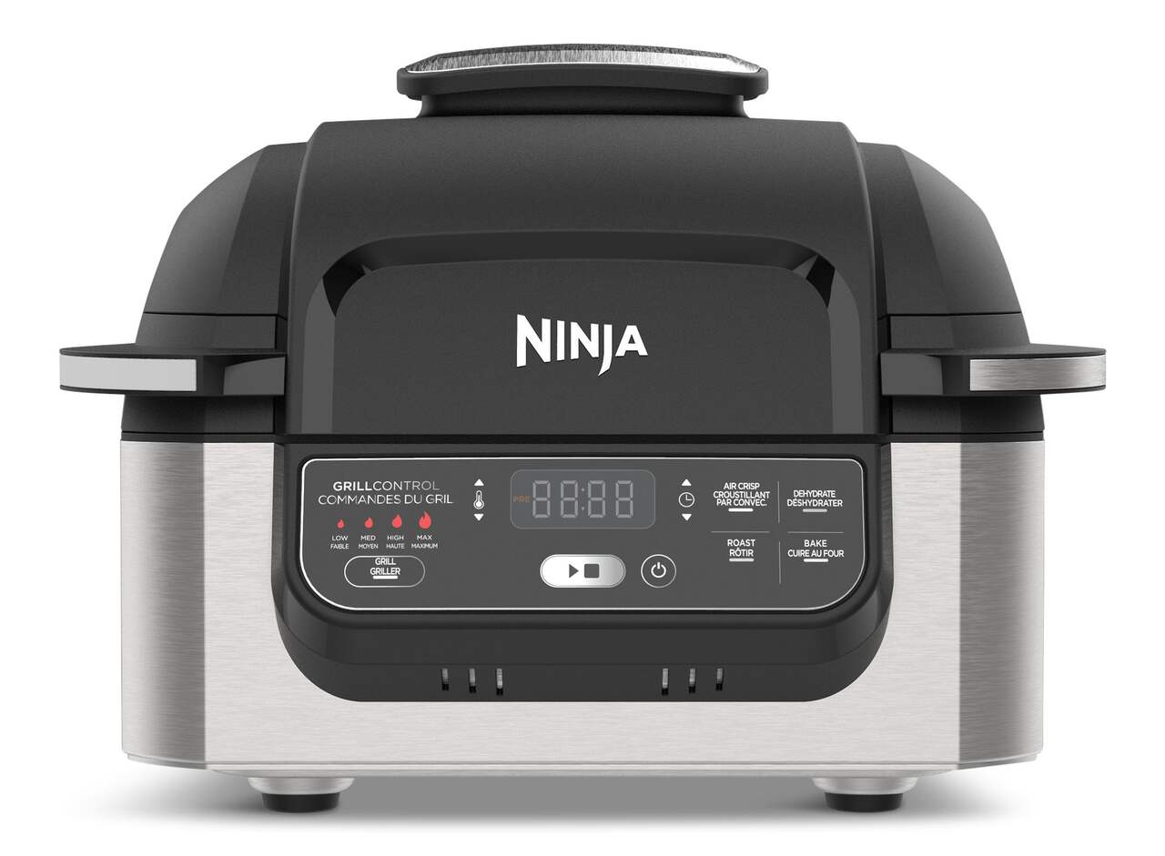 Ninja Foodi 5-in-1 Indoor Smart Grill/Air Fryer/Roast/Bake/Dehydrate  LG450CO New