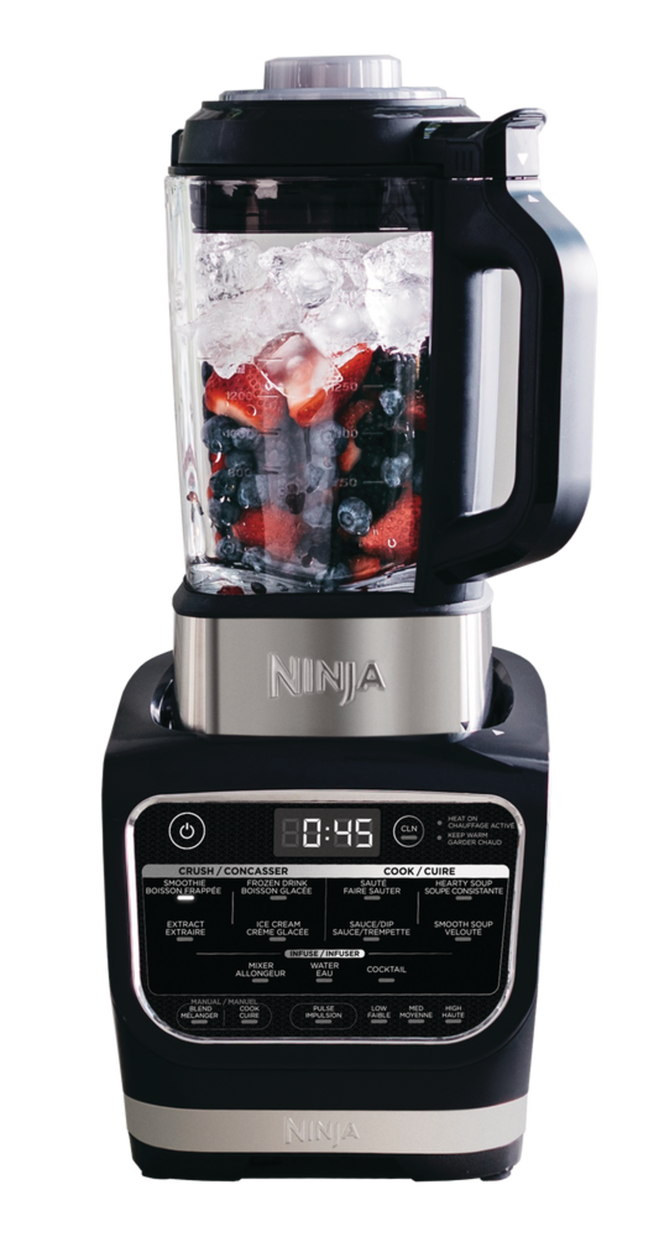 Ninja® Foodi™ Cold & Hot Blender w/ 12 PreSet Auto IQ Programs, Black