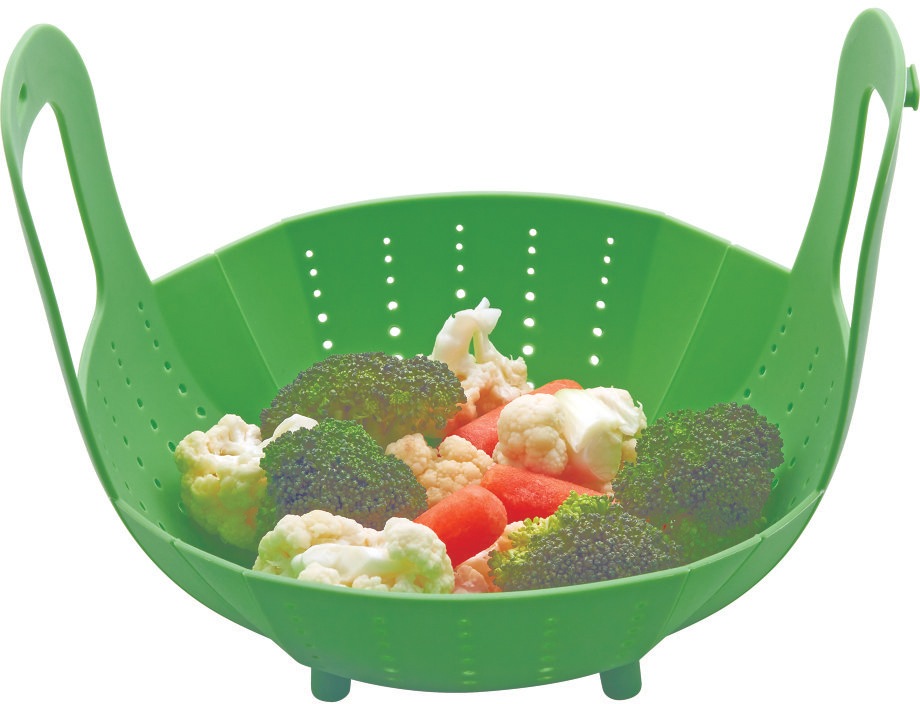 Instant Pot® Silicone Steamer Basket w/ Flexible Handles, Green
