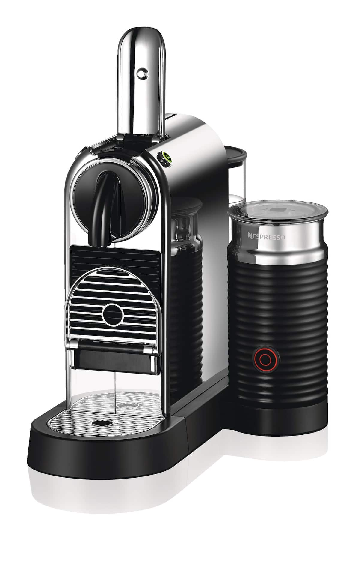 Nespresso CitiZ Milk Coffee Machine by DeLonghi Chrome Canadian Tire