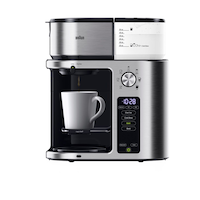 Braun MultiServe Programmable Coffee Maker with ExactBrew System, 10 Cups