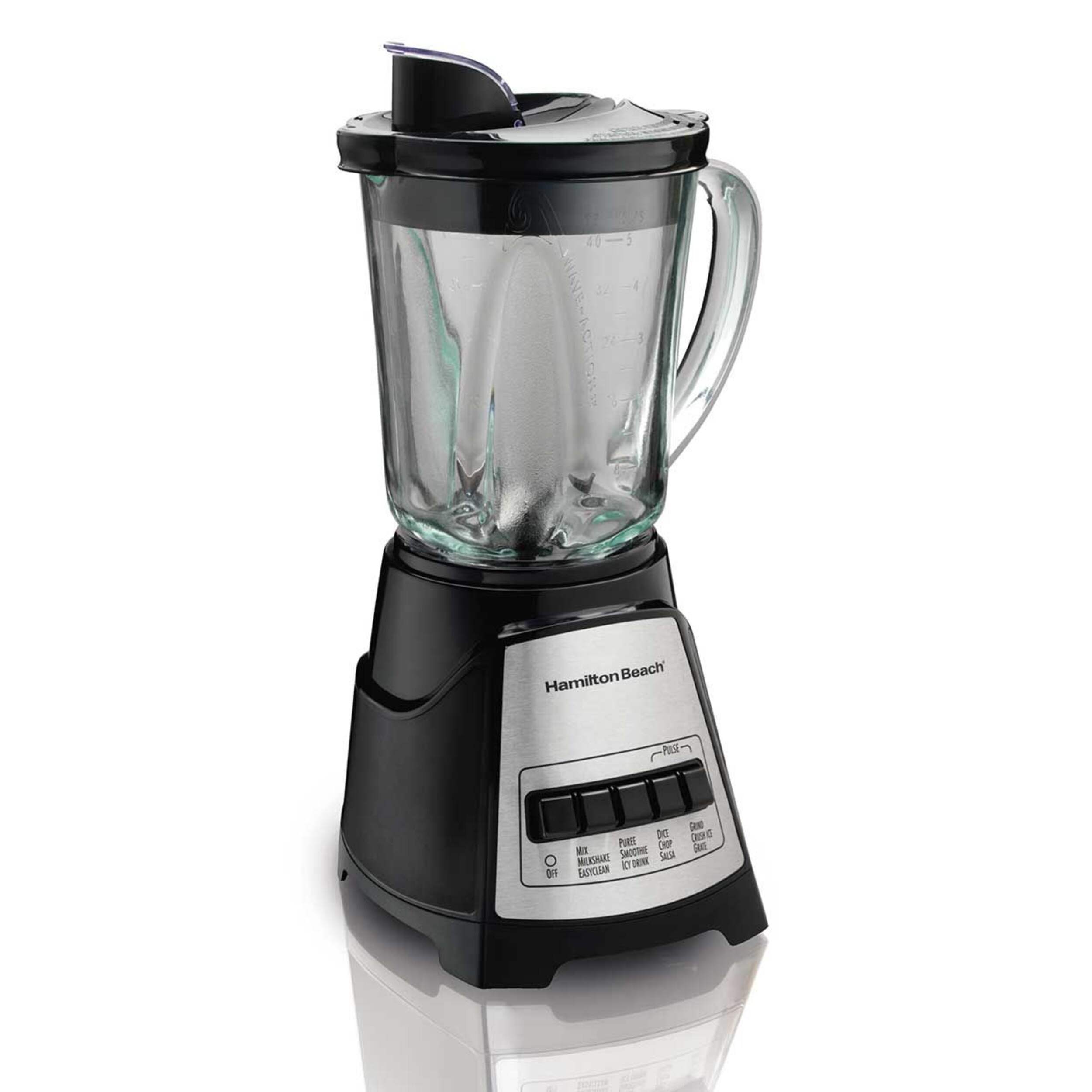 Hamilton Beach Power Elite Blender with Wave~Action Front_Angled_Right