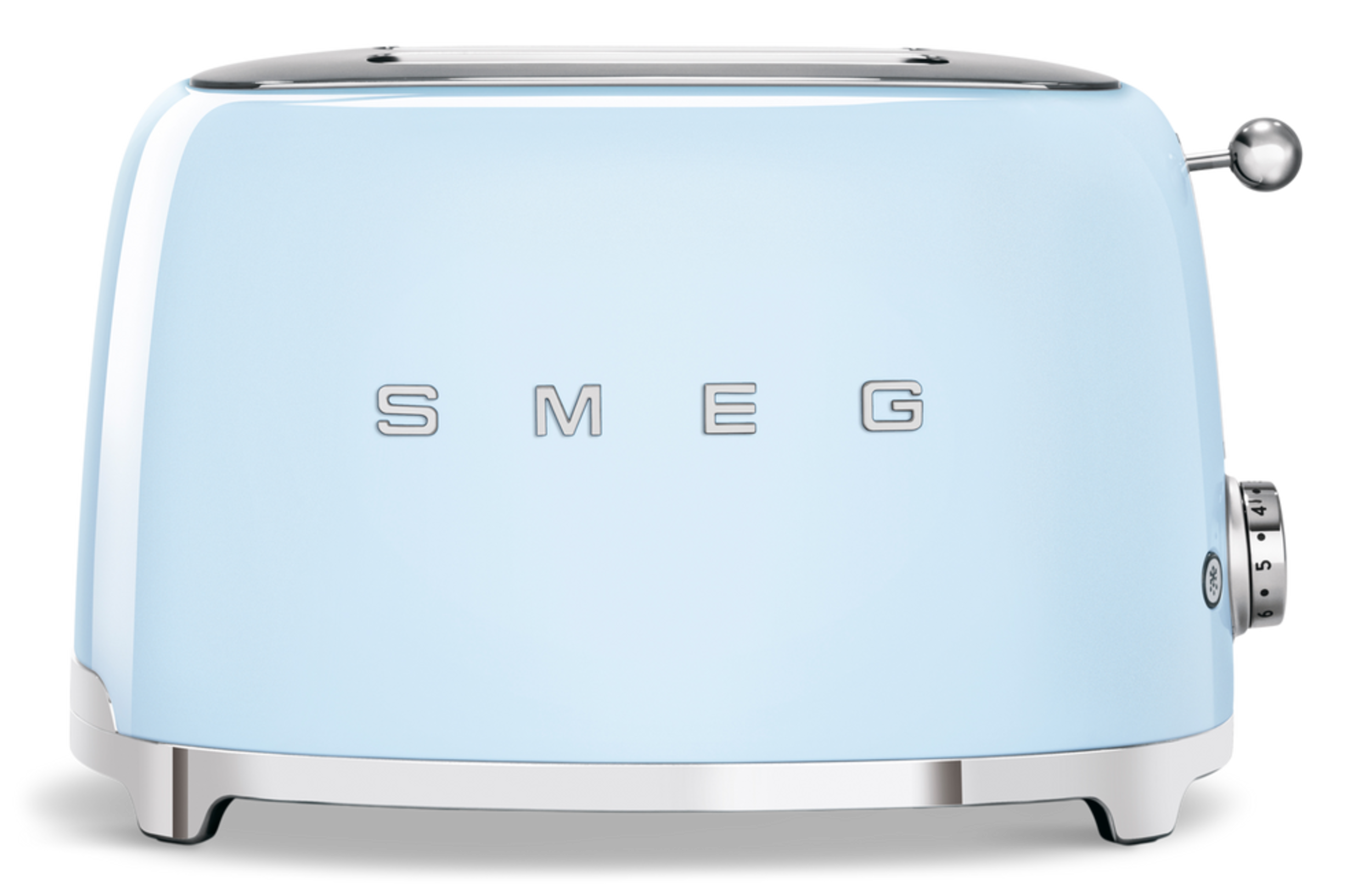 Smeg Retro Style Electric Toaster With Multi Function Control Light