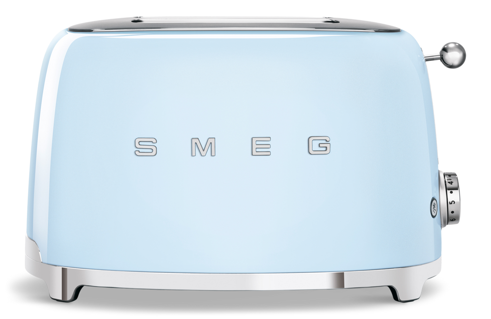 Smeg Retro Style Electric Toaster with MultiFunction Control, Light Blue, 2Slices Canadian Tire
