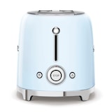 Smeg Retro Style Electric Toaster with Multi-Function Control, Light Blue, 2-Slices Front_Elevated