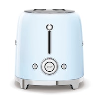 Smeg Retro Style Electric Toaster with Multi-Function Control, Light Blue, 2-Slices