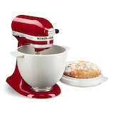 KitchenAid® Bread Bowl Stand Mixer Attachment, Pairs with KitchenAid® 4.5 & 5 Quart Tilt-Head Stand Mixers Front_Angled_Right