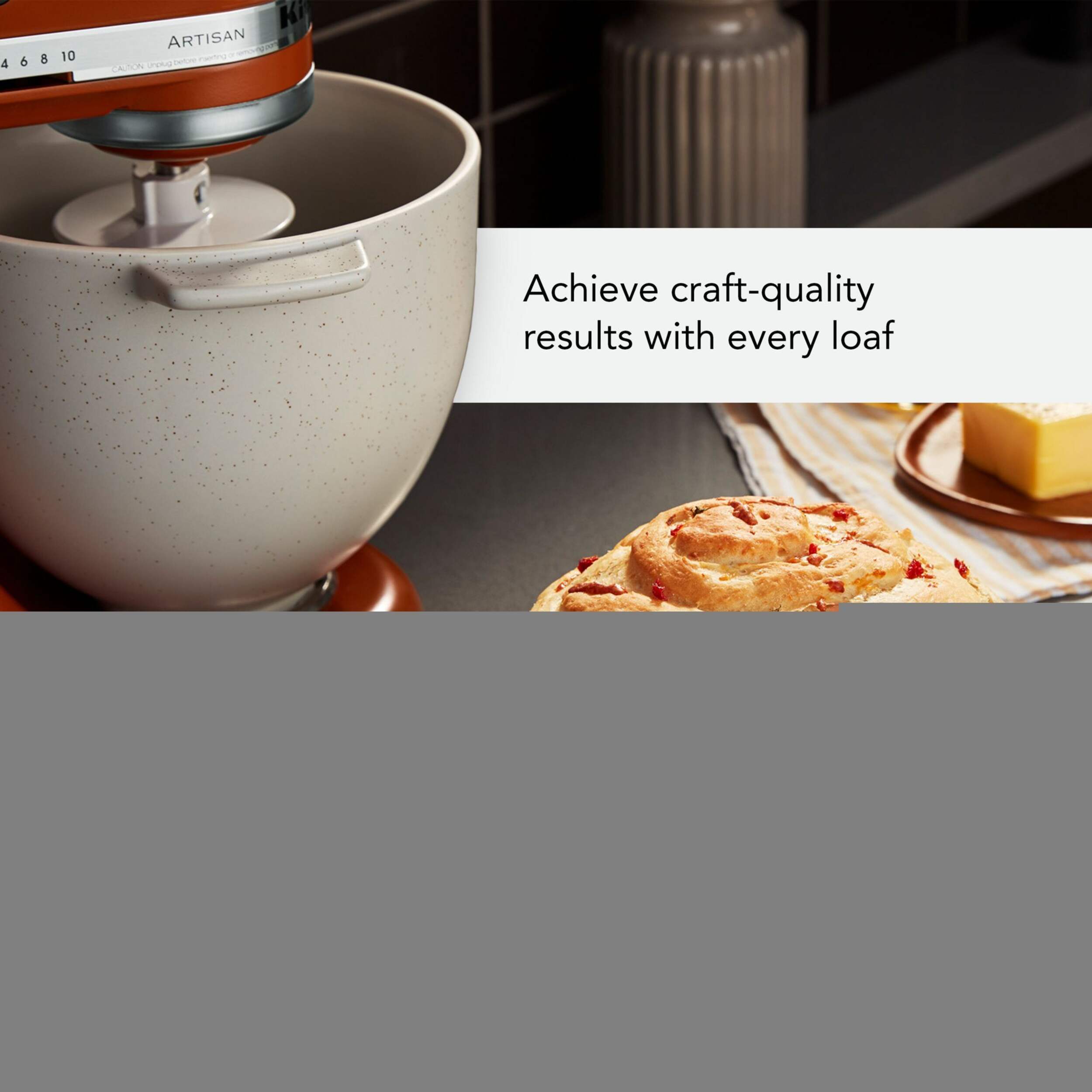 KitchenAid® Bread Bowl Stand Mixer Attachment, Pairs with KitchenAid® 4.5 & 5 Quart TiltHead